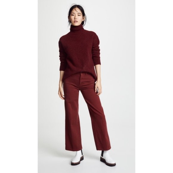 NWT Vince Cropped Denim Jeans - Picture 1 of 6